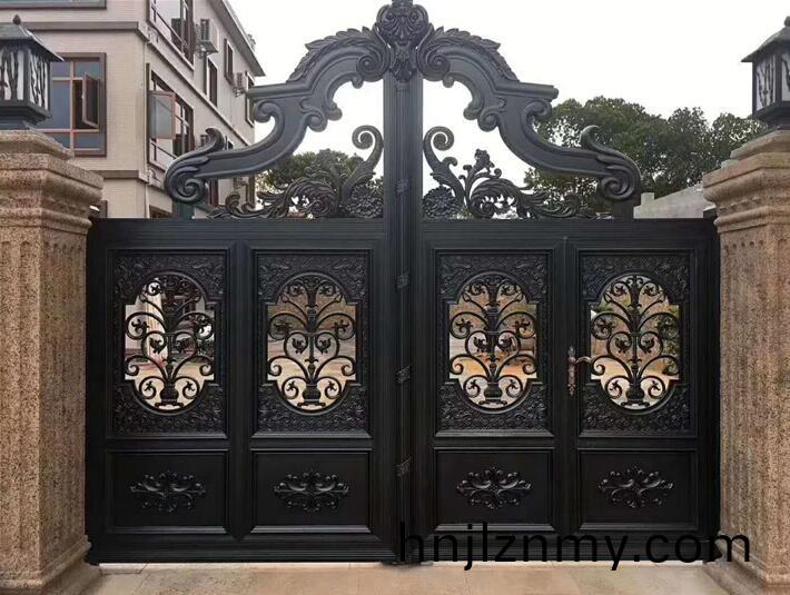  鋁藝彆墅(shu)大門 